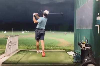 Thor’s swing looks pretty good