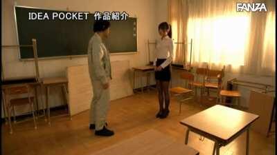 Airi Kijima | Beautiful Legged Female Teacher Who Became The Target Of Pantyhose Maniac