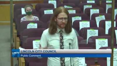 Man promotes renaming 