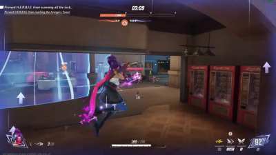 Rocket Raccoon and Reed Richards share a funny joke on the battlefield