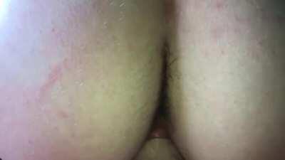 He cums so much inside me, watch it leak out [oc]