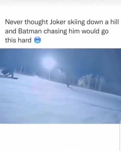 Not the slope we want, but the one we need