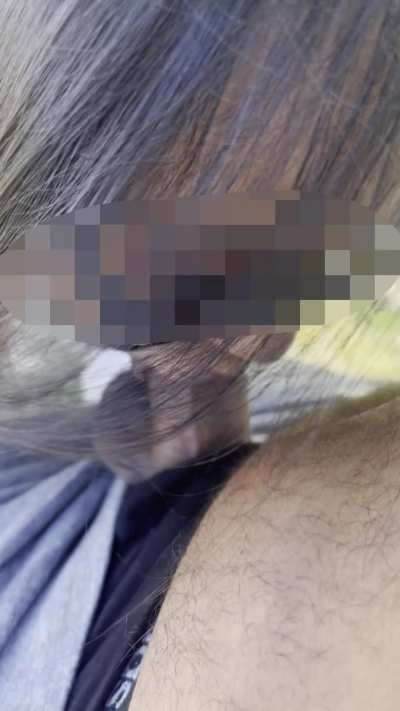 She sucks bbc at the park