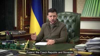 March 16, Evening address by the President of Ukraine