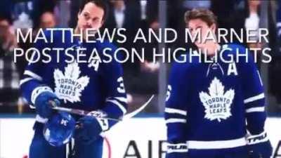Marner and Matthews postseason highlights