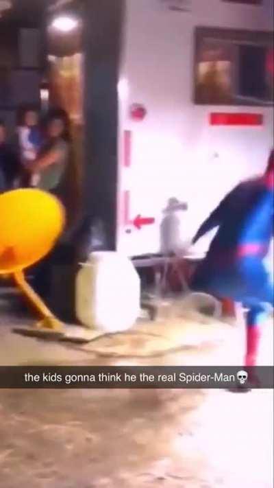 Spidey sense in action