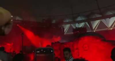 Travis Scott shouts out Kanye and says “We might have to meet soon, we got something special here”