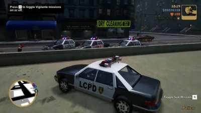 That's the last time I'm jacking a car from the police station