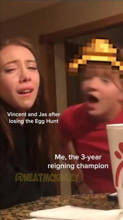 If it wasnât gonna be me, it would be Abagailâ¦sorry kiddos