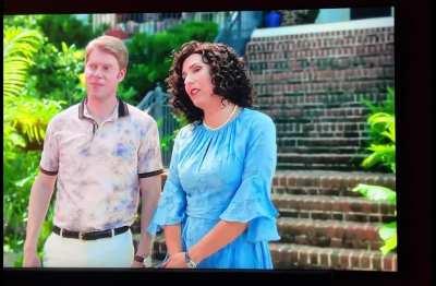 How could they keep a straight face without laughing? Probably took a lot of takes!