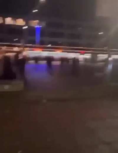 Pro-Palestine protestors set tram on fire, Amsterdam