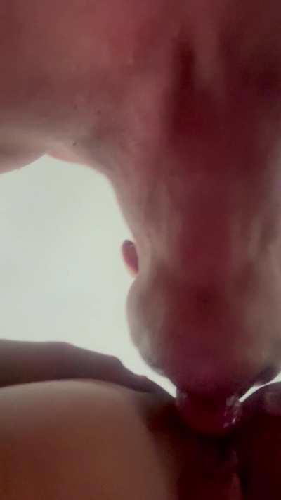 I like a hungry man..