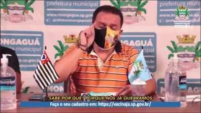 Relato pessoal do prefeito de Mongaguá sobre o dilema do lockdown x comércio