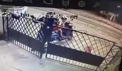 Don't worry Pops I can go school by myself