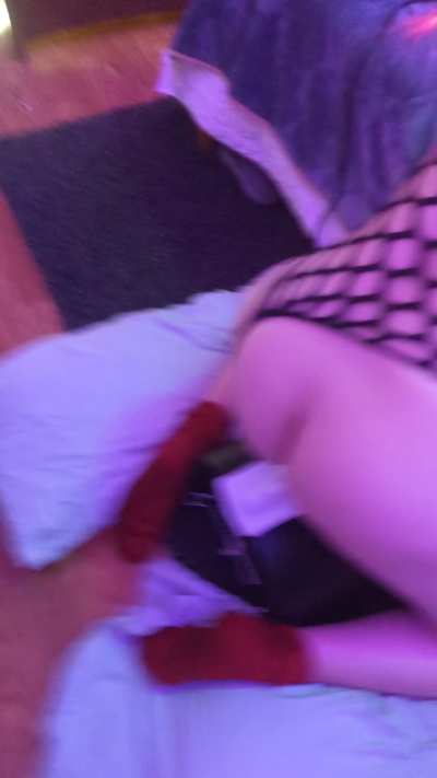 Snowbunny goes for a ride