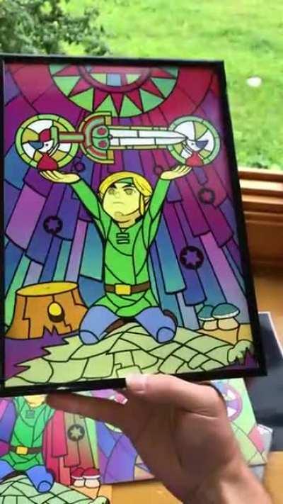 [MC] [OC] The tiny picori appeared from the sky, bringing the hero of men a sword and golden light!