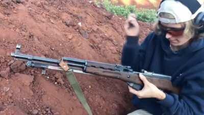 Went out to the range with a friend, messed around and decided to film this.