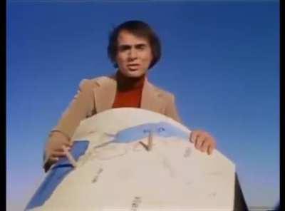 Carl Sagan explains one of the methods the Greeks used to show the world is round. Done with 3 sticks, the result falsifies flat earth as a possible solution. When Eristhostenes did this, he was measuring the size of the earth, they already knew it was ro