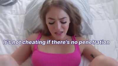 It's Not Cheating If... [Cheating][Female Perspective][Holding Back, But Not Really]