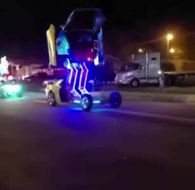 Camaro turns into Bumblebee