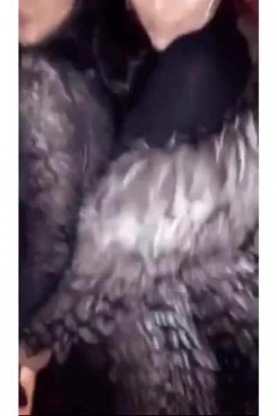 Kylie Jenner getting humped by her big sisters. I bet they just use her as the family slut, they probably fuck her with strap ons and make her eat their pussy/ass when they get horny. Even they can’t resist fucking her.