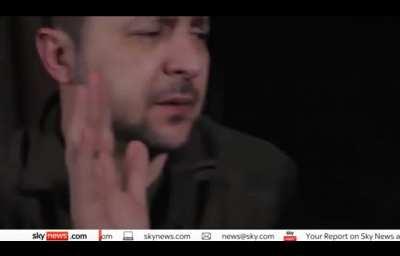 Zelensky Exclusive Interview on Sky News - 