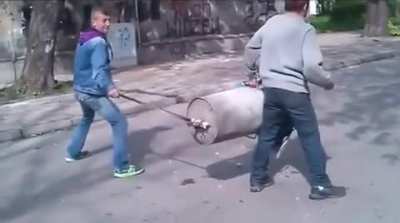 Typical trash can activities&mdash;totally normal, right?