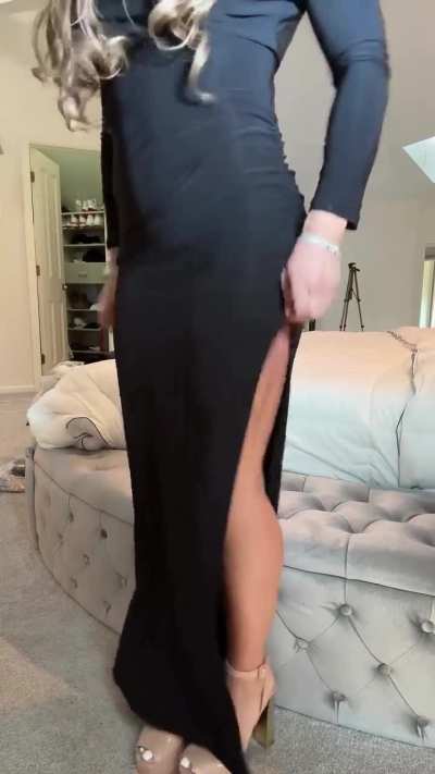 Mandy Rose getting ready for a night out