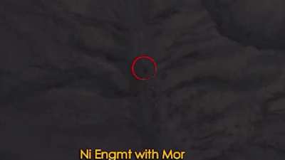 Accurate high-altitude drone drop onto Baloch insurgents by QC operators of the Frontier Corps Balochistan (South) at buleda, Pakistan [14-09-2025]