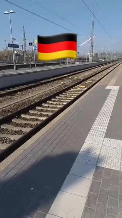 Wasn't Germany top at trains!? 