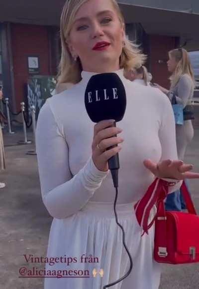 Fashion show interview