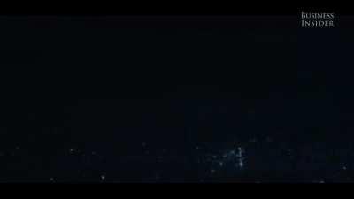 С помощью капель воды делают потрясающую анимацию