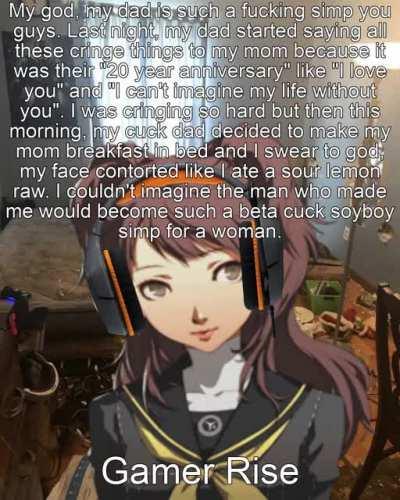 Rise dad is a Simp