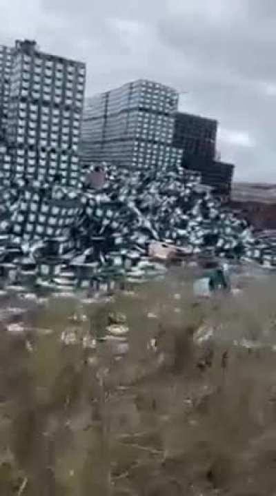 Brewery in Germany got hit by the storms, the nation's in deep shock