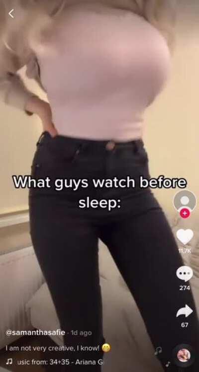 VERY impressive waist-boob ratio @samanthasafie