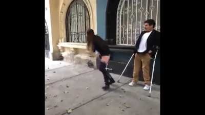 Pantsed in front of a guy