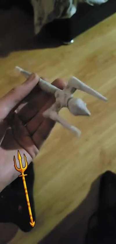 One of my most creative rolls, gave a trident a go, looks rough smoked well and was fun to roll haha