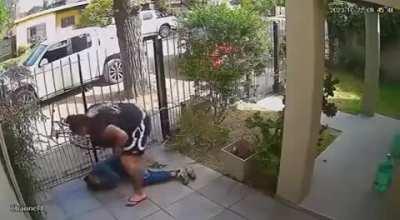 Tried to steal a bike, got away with an a××whoopin