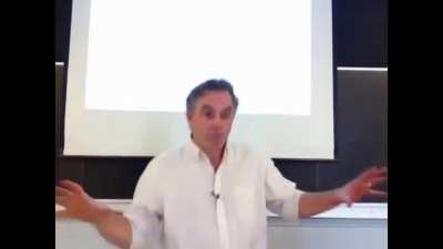 Jordan Peterson is a shithead, but once in a blue moon he gets it right