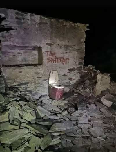The shitter, undisclosed location