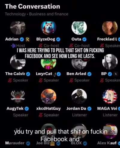 Elon from his alt calls maga a bunch of crackheads and that he’s the only tech bro that can save the west and that they have to shape up and be better because he’s reaching a breaking point with them 