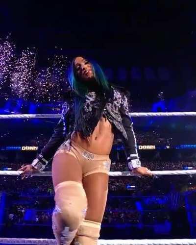 Entrance from Smackdown