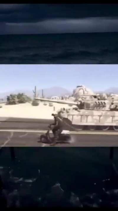 A triste vida de quem usa moto no GTA 5