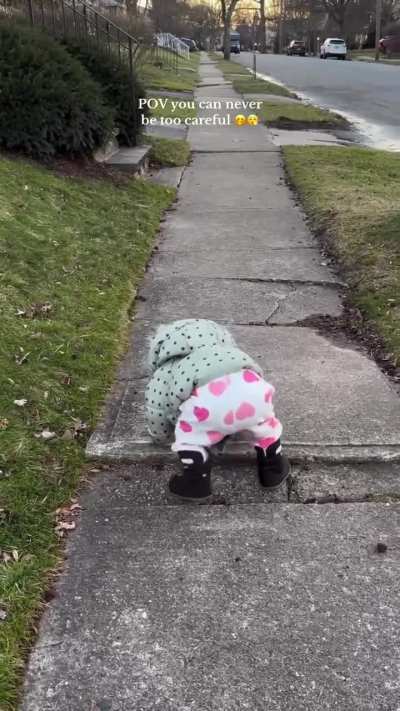 Better be careful than sorry