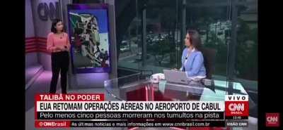 CNN sendo CNN por aqui também