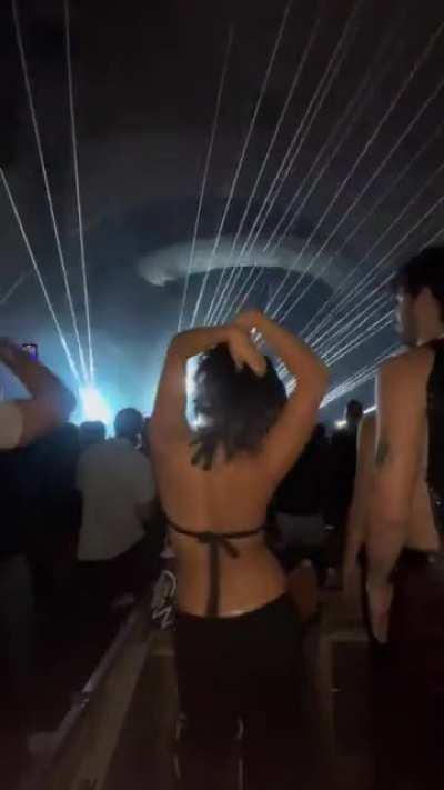 At a Rave with Vanessa
