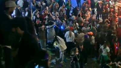 bachelorette at mardi gras flashing boobs