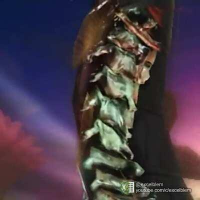 Grima breaks his neck and dies