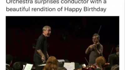 That smile on his face. Source IG: torontosymphony