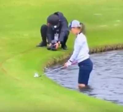 One of the most incredible moments in golf history